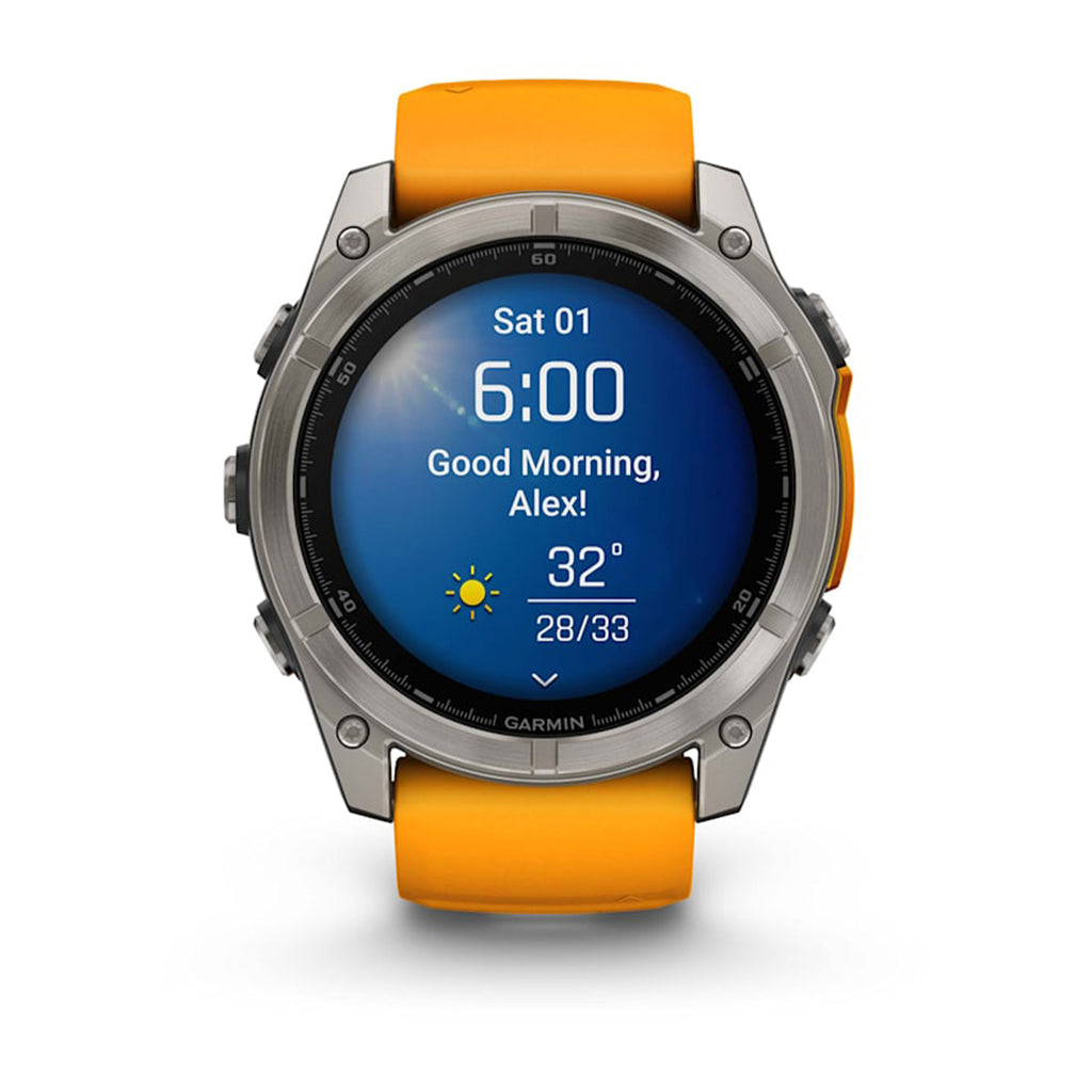 Garmin Fenix 8 - 51mm, Amoled Multi Sport Gps Smartwatch – Greaves Sports