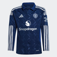 Man Utd 24/25 Away L/S Football Shirt Jnr