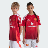 Man Utd 24/25 Home Football Shirt Jnr