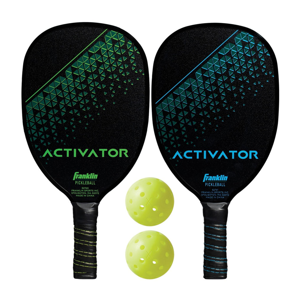 Franklin Activator 2-Player Pickleball Paddle & Ball Set - Black ...