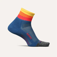 Elite Light Cushion Quarter Running Socks