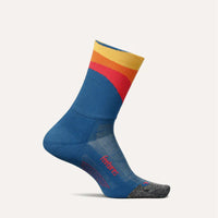 Elite Light Cushion Mini Crew Running Socks