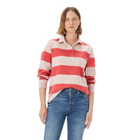 Narran Stripe Rugby Top Womens