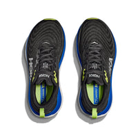 Hoka Gaviota 5 Running Shoes in Black/Cobalt.