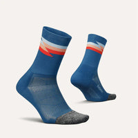 Elite Light Cushion Mini Crew Running Socks