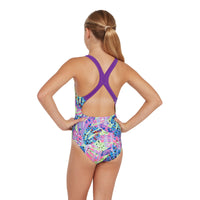 Sea Petal Flyback Junior Swimsuit