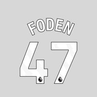 Jnr - Foden White Premier League Set