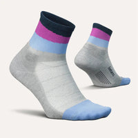 Elite Light Cushion Quarter Running Socks