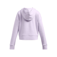 UA Rival Fleece Crop Hoodie Junior