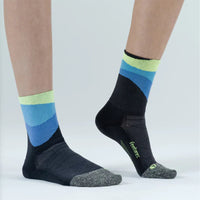 Elite Light Cushion Mini Crew Running Socks