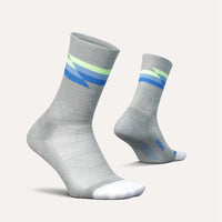 Elite Light Cushion Mini Crew Running Socks