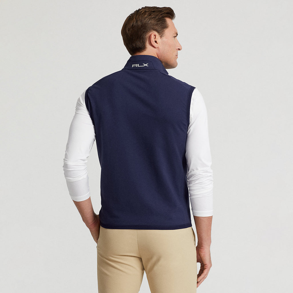 Ralph Lauren RLX Full Zip Vest Harvard Wine Order Online Greaves Sports