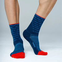 Elite Light Cushion Mini Crew Running Socks