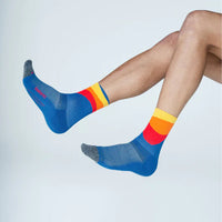 Elite Light Cushion Mini Crew Running Socks