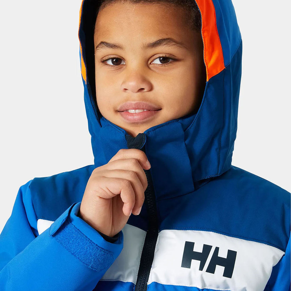 Helly Hansen Cyclone Ski Jacket Junior Cobalt Blue – Greaves Sports