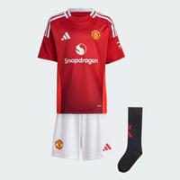 Man Utd 24/25 Home Football Mini Kit