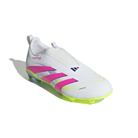 Predator 25 League Laceless FG/MG Jnr Football Boots