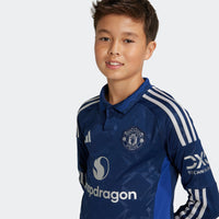 Man Utd 24/25 Away L/S Football Shirt Jnr