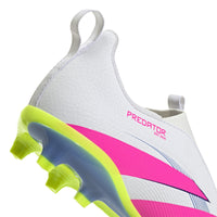 Predator 25 League Laceless FG/MG Jnr Football Boots