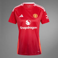 Man Utd 24/25 Home Football Shirt Womens