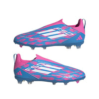 F50 League Laceless FG/MG Jnr Football Boots