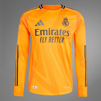 Real Madrid 24/25 Away L/S Authentic Football Shirt