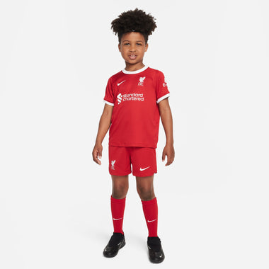 Liverpool Home 23 24 Little Kid s Football Kit Nike Greaves Sports