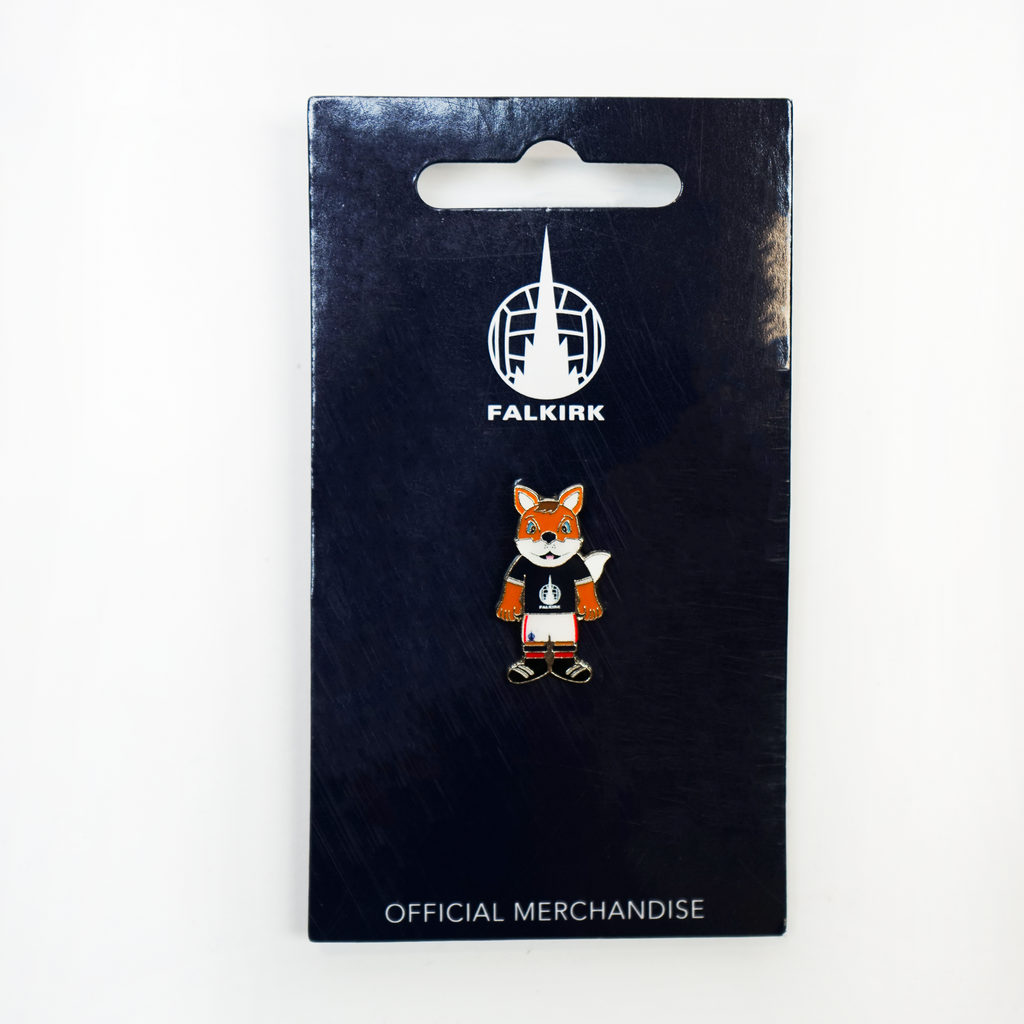 Falkirk Fergus The Fox Pin Badge – Greaves Sports