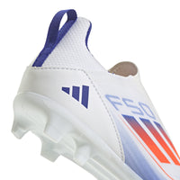 F50 League Laceless FG/MG Jnr Football Boots