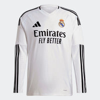 Real Madrid 24/25 Home L/S Football Shirt