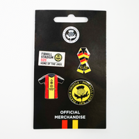 Partick Thistle Pin Badge Set (4 Pack)